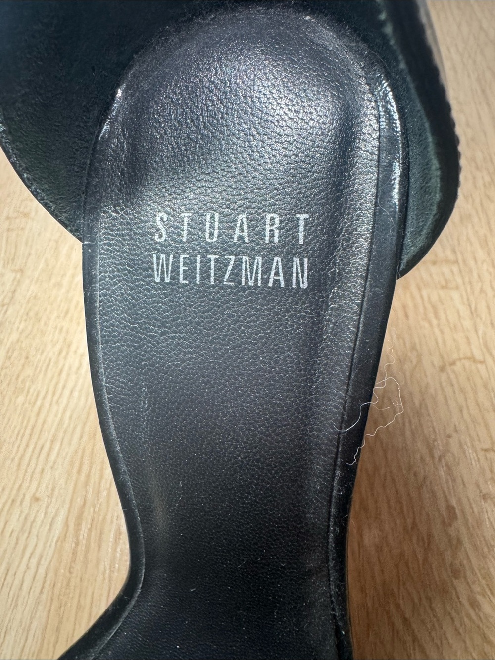 Lot of 2 Stuart Weitzman Women's Two-Pair Dress Sandals — Black & Tan - Picture 4 of 5